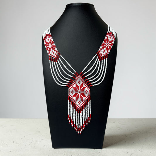 Кольє з бісеру «Традиційний Гердан»