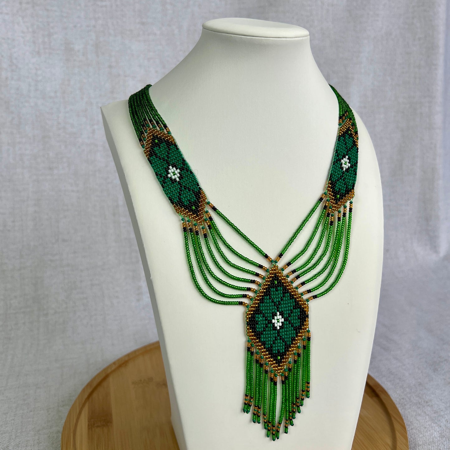 Beaded Necklace “Traditional Gerdany”