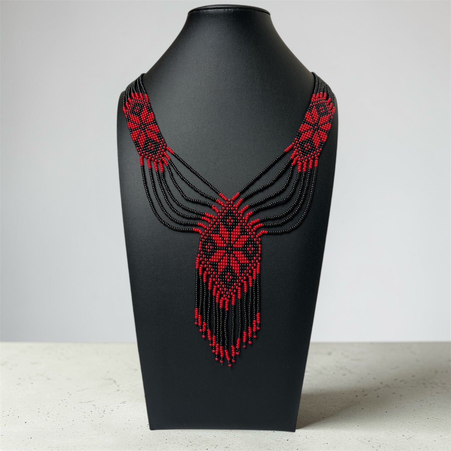 Кольє з бісеру «Традиційний Гердан»