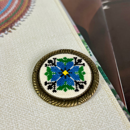 Сережки з мікровишивки