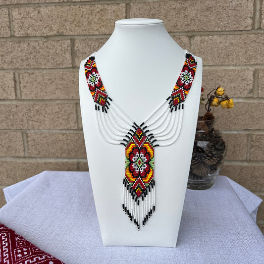 Кольє з Бісеру "Гуцульський Гердан"