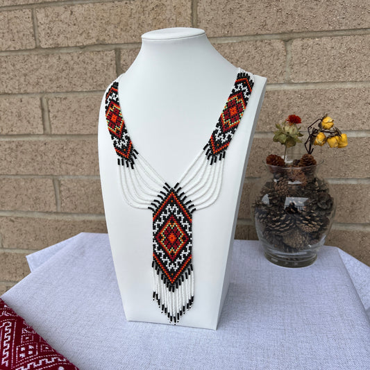 Кольє з Бісеру "Гуцульський Гердан"