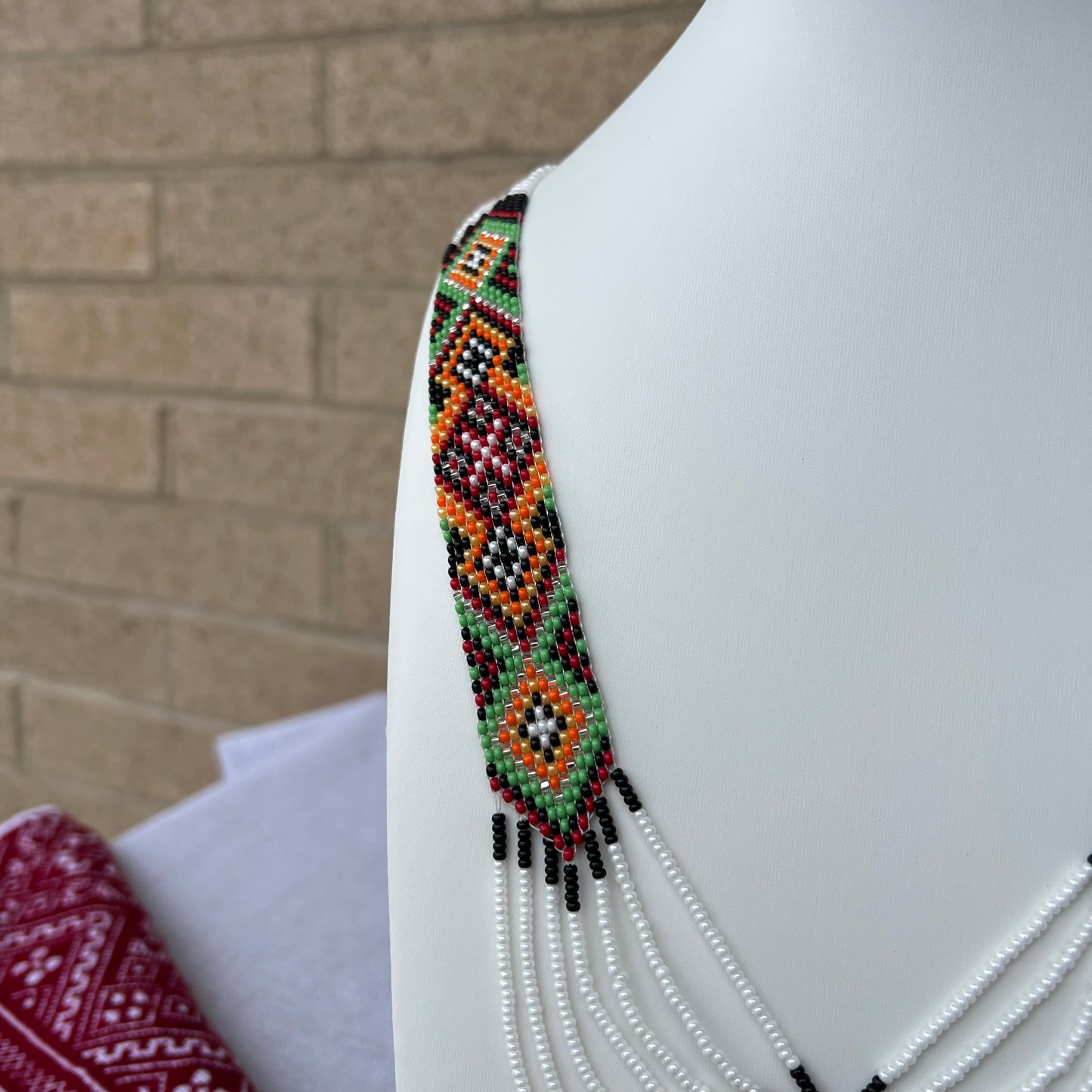 Beaded Necklace “Hutsul Gerdany”