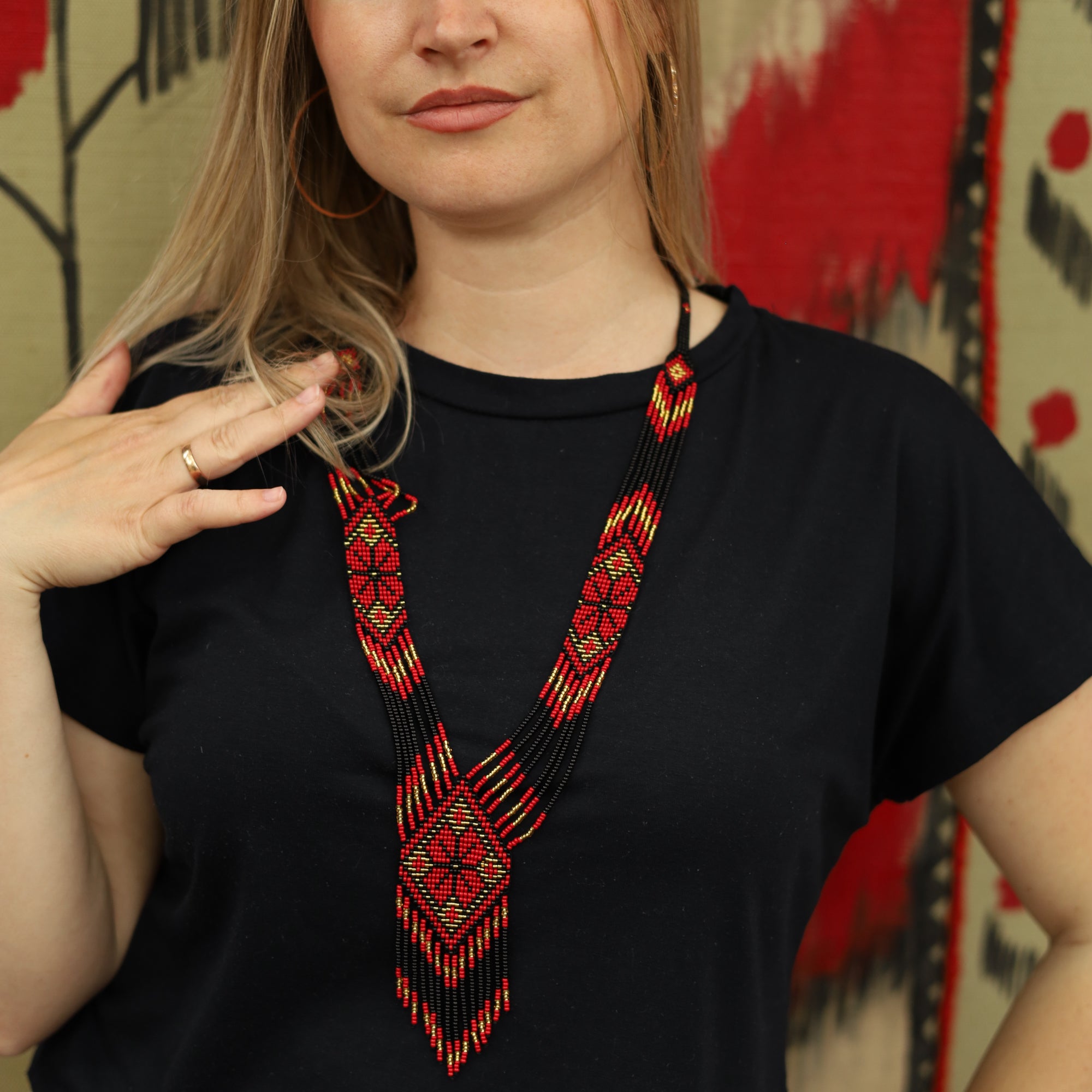 Beaded Necklace “Podillia"