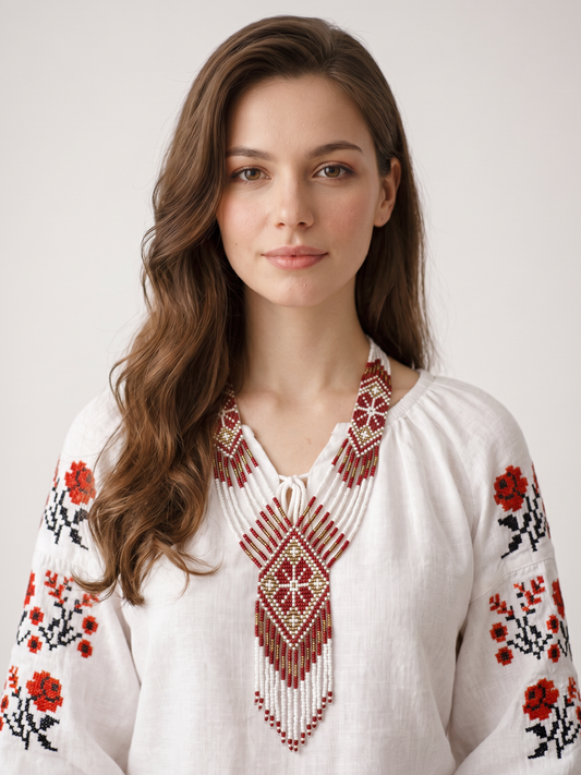 Beaded Necklace “Podillia" (Assorted Designs)