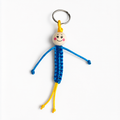 Handmade Ukrainian Paracord Doll Keychain